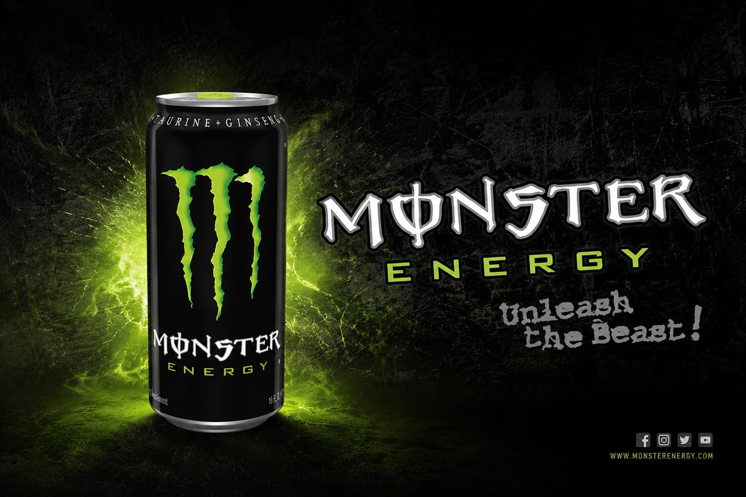 Monster Energy billboard outdoor advert