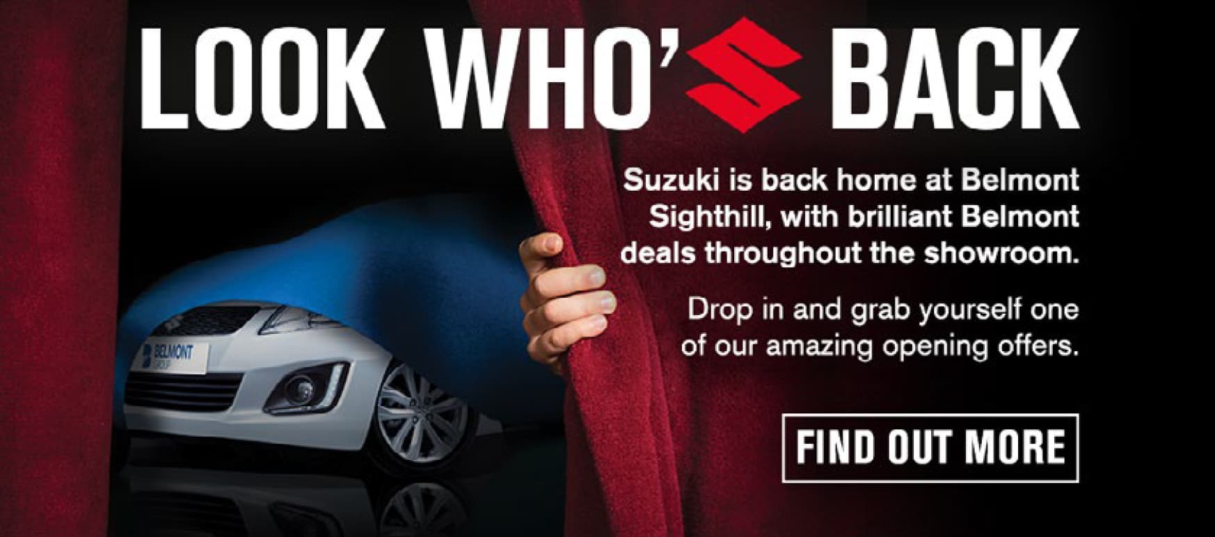 Suzuki animated web banner digital ad
