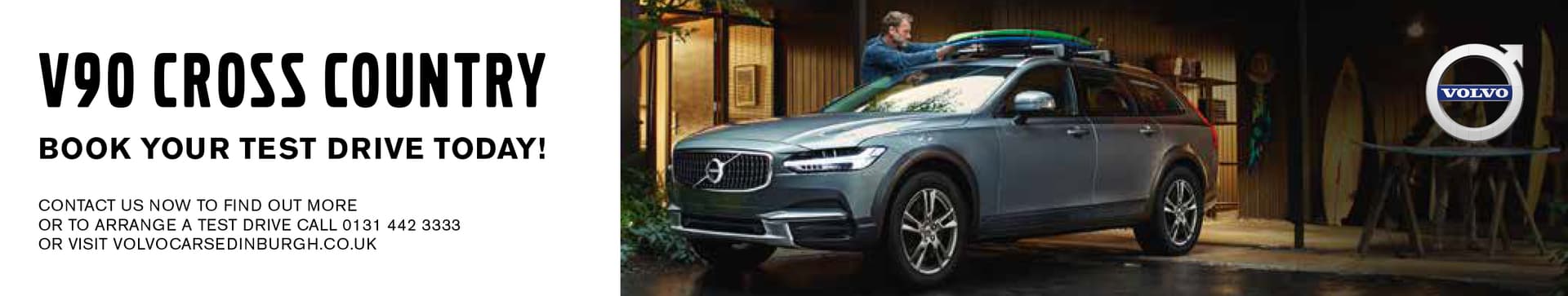 Volvo Scotsman strip advert 50x265