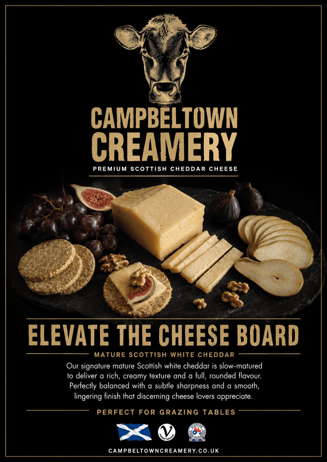 Campbeltown Creamery full-page print advert