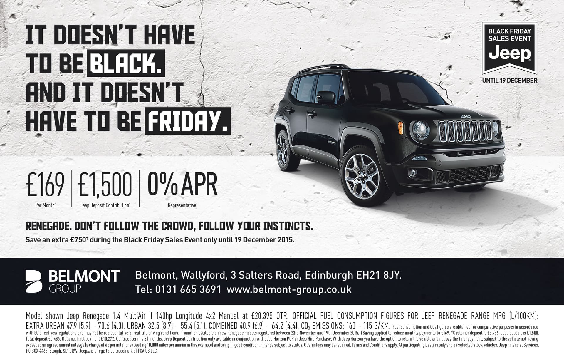 Jeep half-page press advert