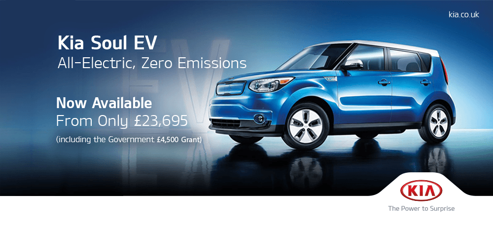Kia Soul EV web banner digital ad
