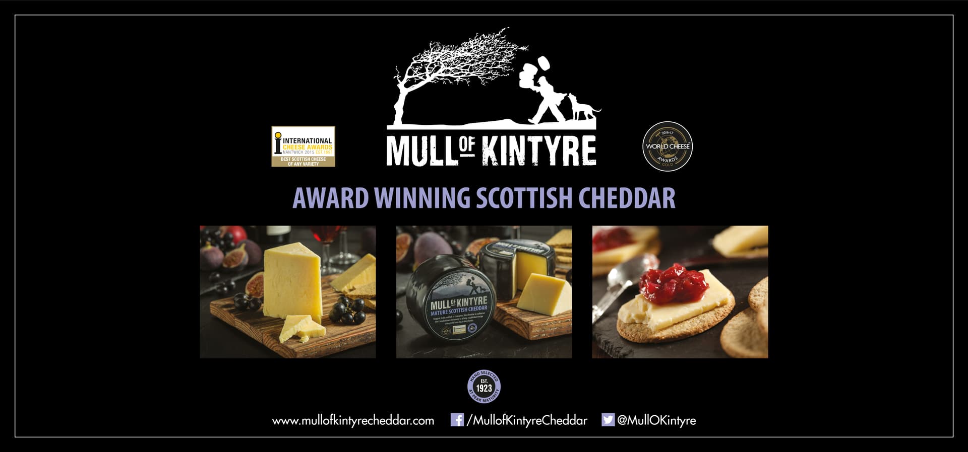 Mull of Kintyre Scotland Speciality Food Show pop-up counter