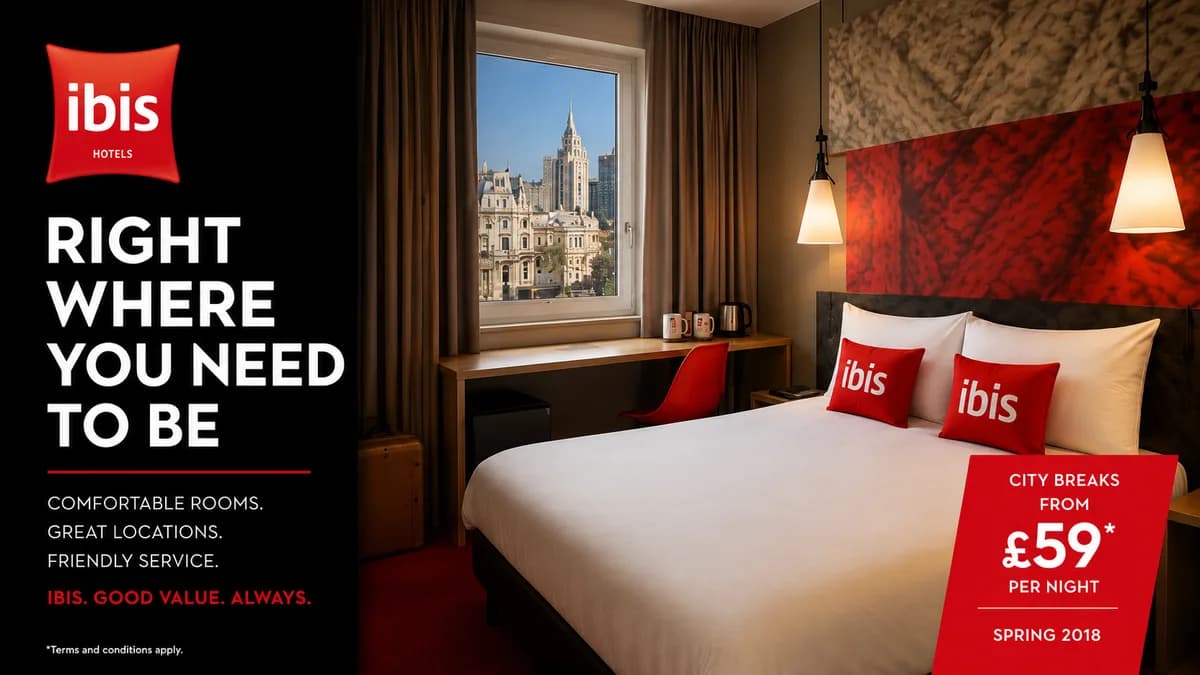 ibis hotel brand campaign