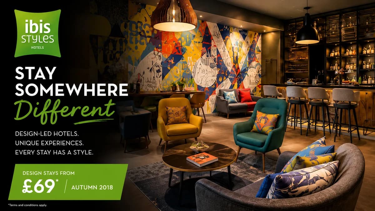 ibis Styles hotel brand campaign