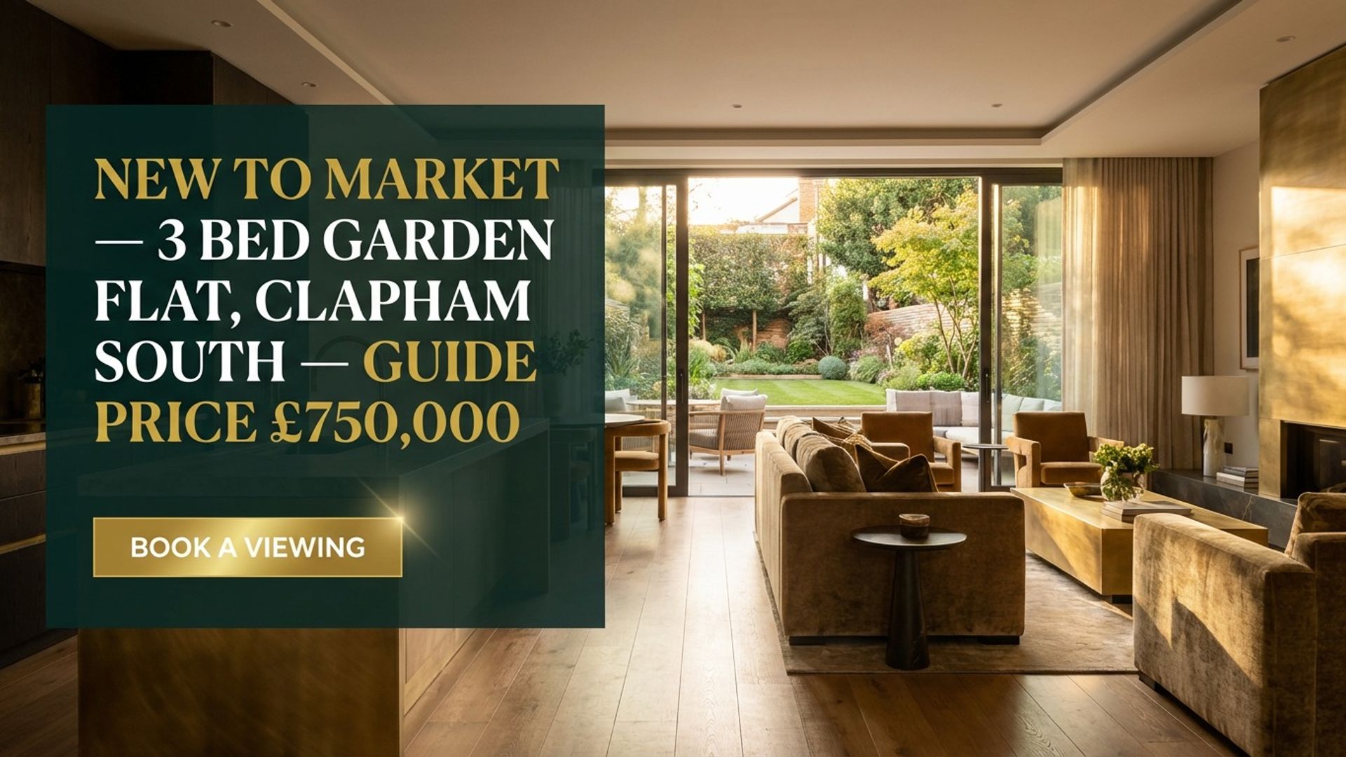 digital property listing screen showing window display design