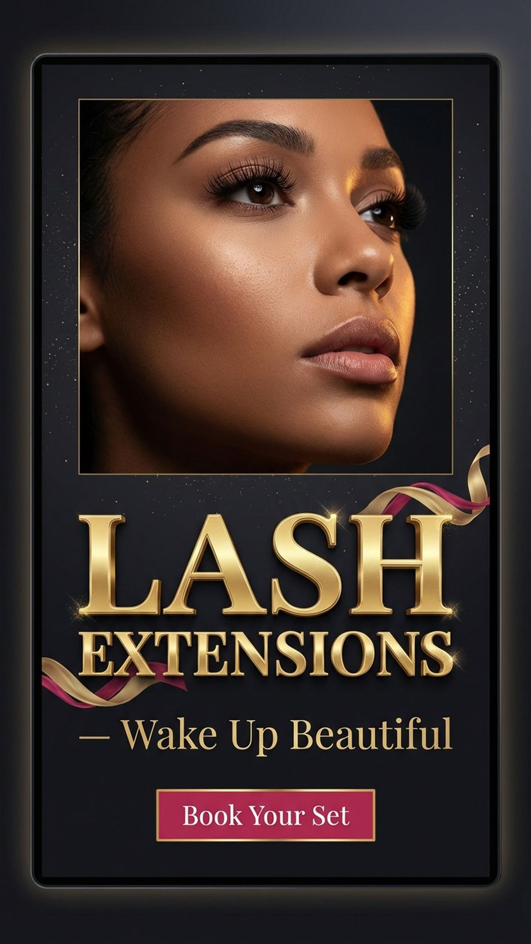 Hair & Beauty digital signage content example