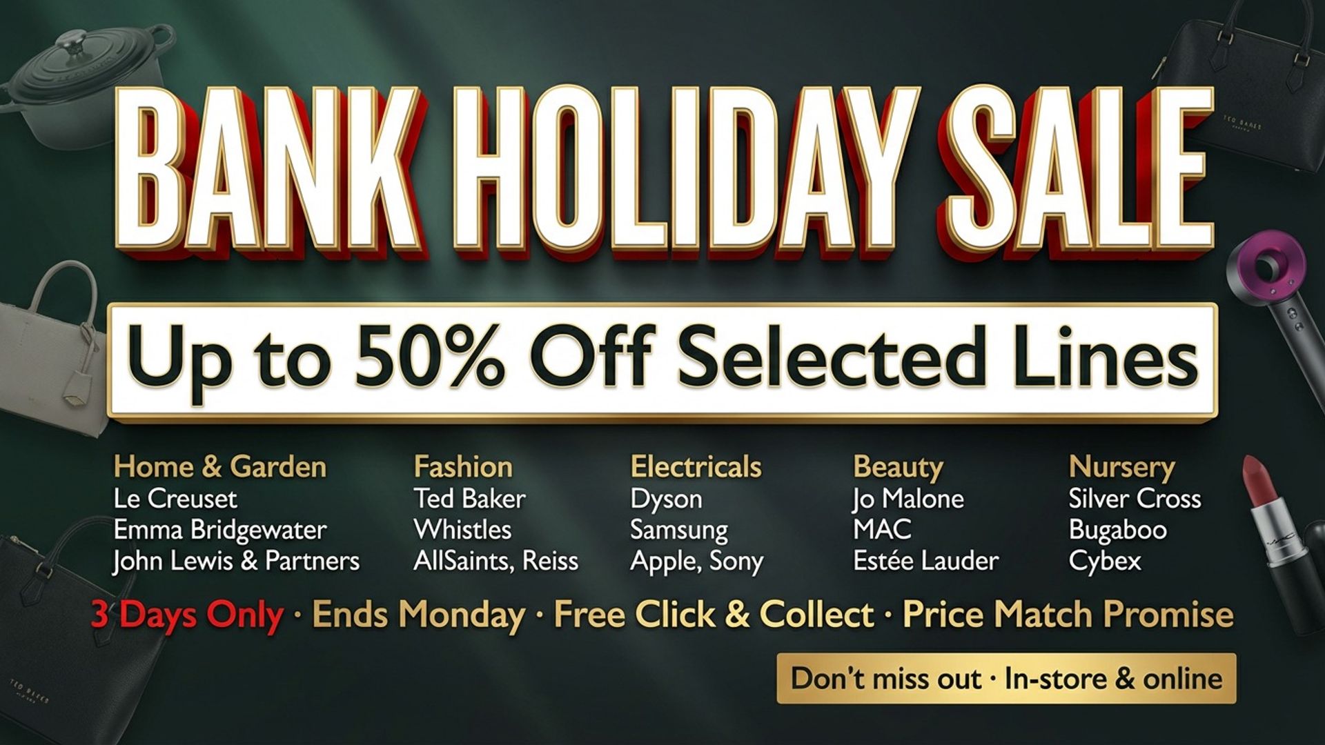 Retail promotion signage
