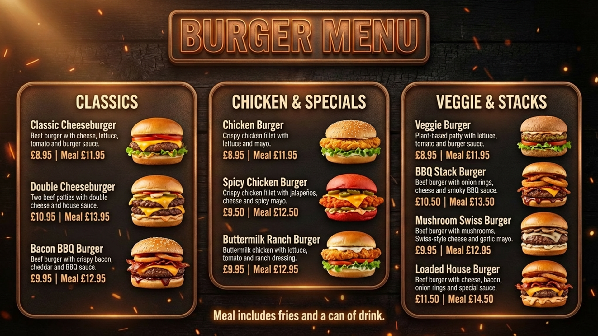 Menu Boards